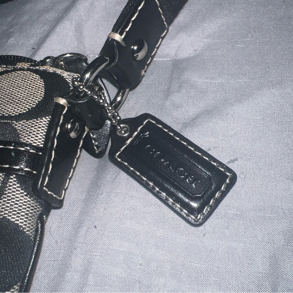 Coach Black and Gray Crossbody Bag - Picture 3 of 9